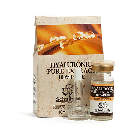 картинка Экстракт гиалуроновой кислоты "Hyaluronic pure extract 100% pure" Schnaphil+ от магазина Райский Сад