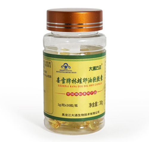 картинка Капсулы "Жир древесной лягушки" (Xixuepai Rana Egg Oil) от магазина Райский Сад