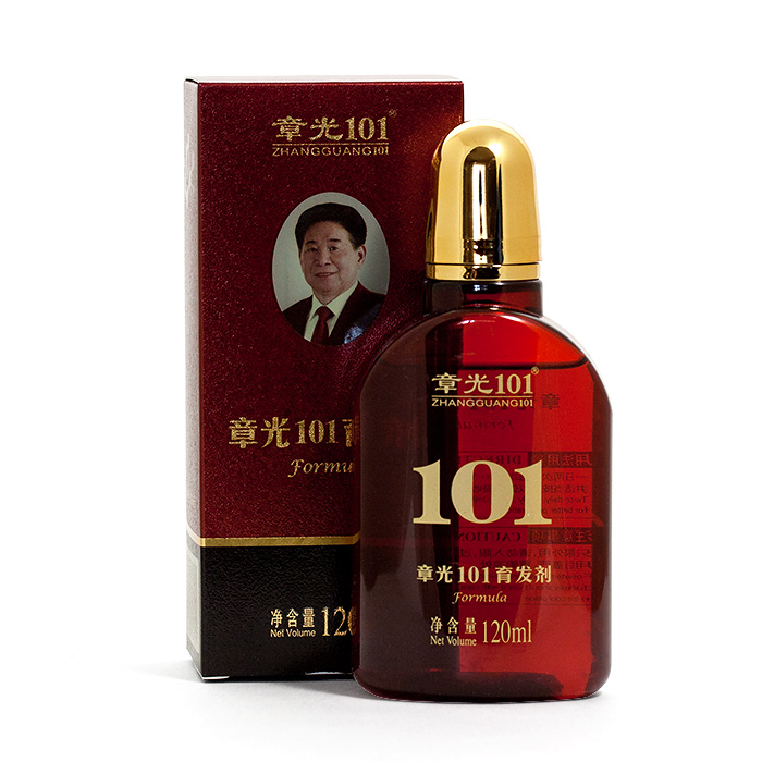 картинка Тоник  "101 Formula" серии Zhangguang (Чжангуан) от общего и очагового облысения от магазина Райский Сад