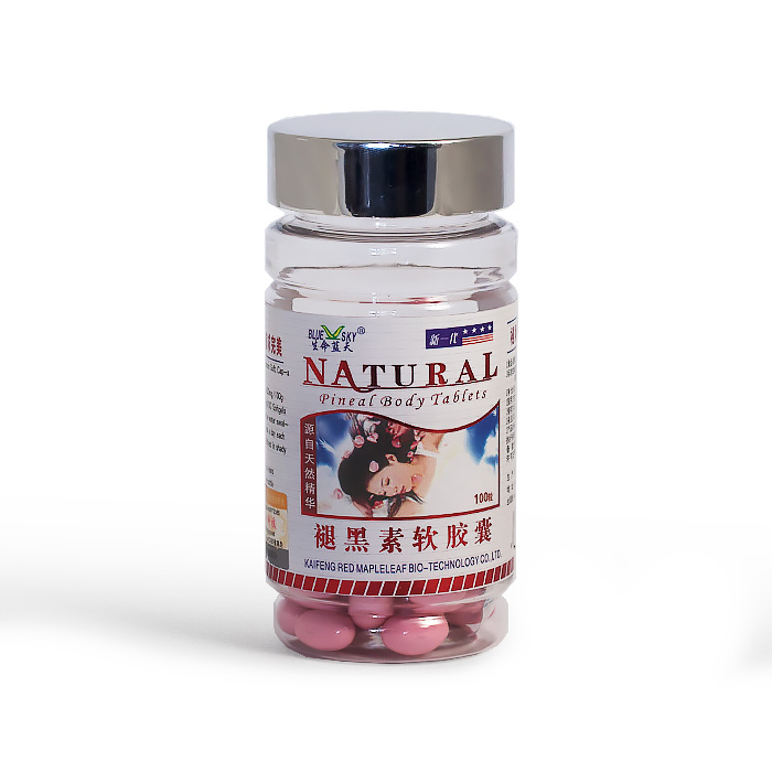 Капсулы "Мелатонин и витамин В6" (Melatonin and Vitamin B6) Baihekang brand
