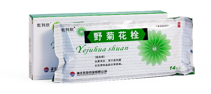 картинка Свечи от простатита «Ецзюхуа Шуан» (Yejuhua Shuan) от магазина Райский Сад