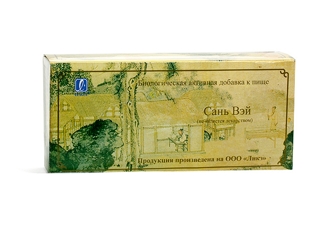 Лечебный чай "Сань Вэй" Лике