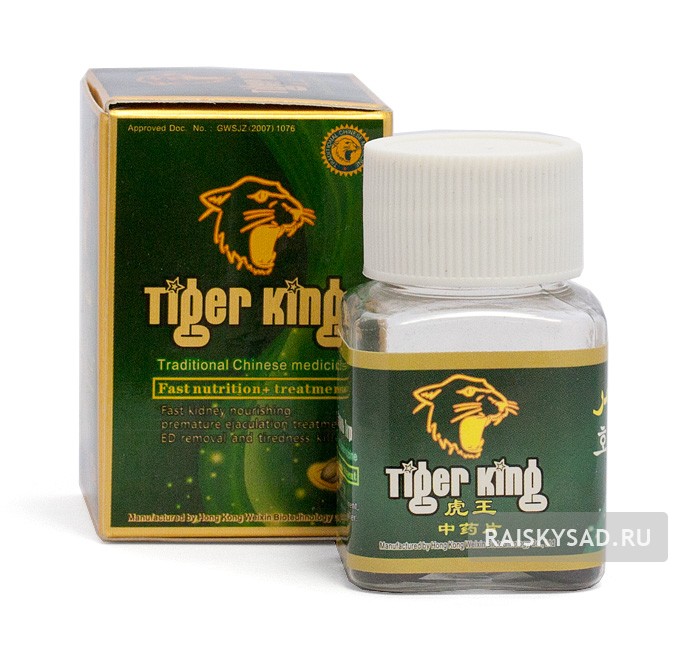 картинка Мужская виагра "Ху Ван (Король тигров)" (Tiger King) от магазина Райский Сад